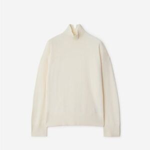 Burberry Ivory Knit Sweater